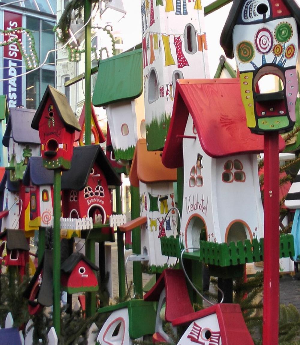 Bird Houses Sale Christmas Market Bird Houses Sale Christmas Market