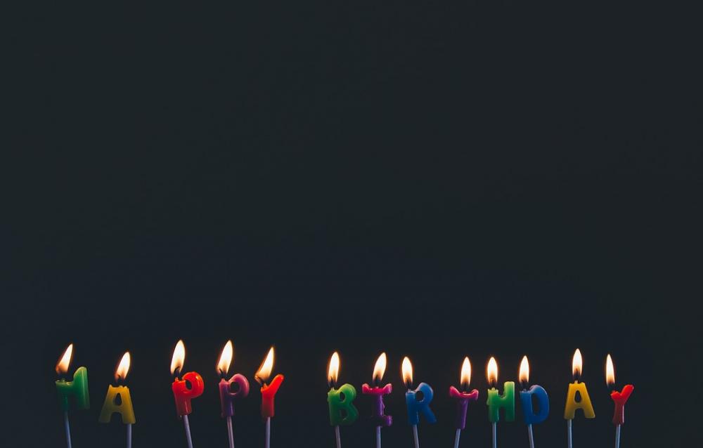 Birthday Candlelights Candles Celebration Colorful Birthday Candlelights Candles Celebration Colorful