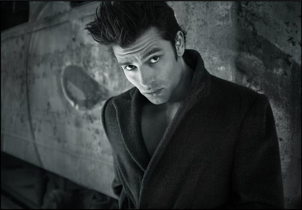 Black And White Man Model Portrait Hairstyle Boy Black And White Man Model Portrait Hairstyle Boy