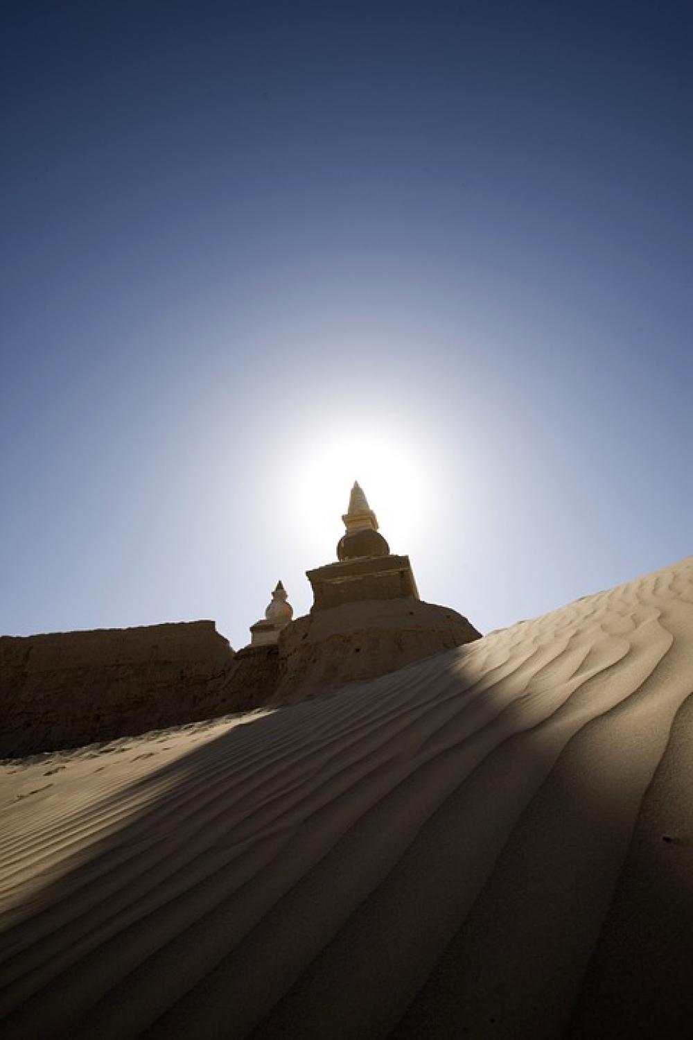 Black City Stupa Buddha Black City Stupa Buddha