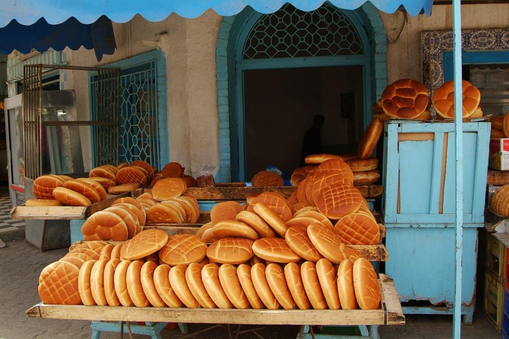 Bread Tunisia Market Bakery Bread Tunisia Market Bakery