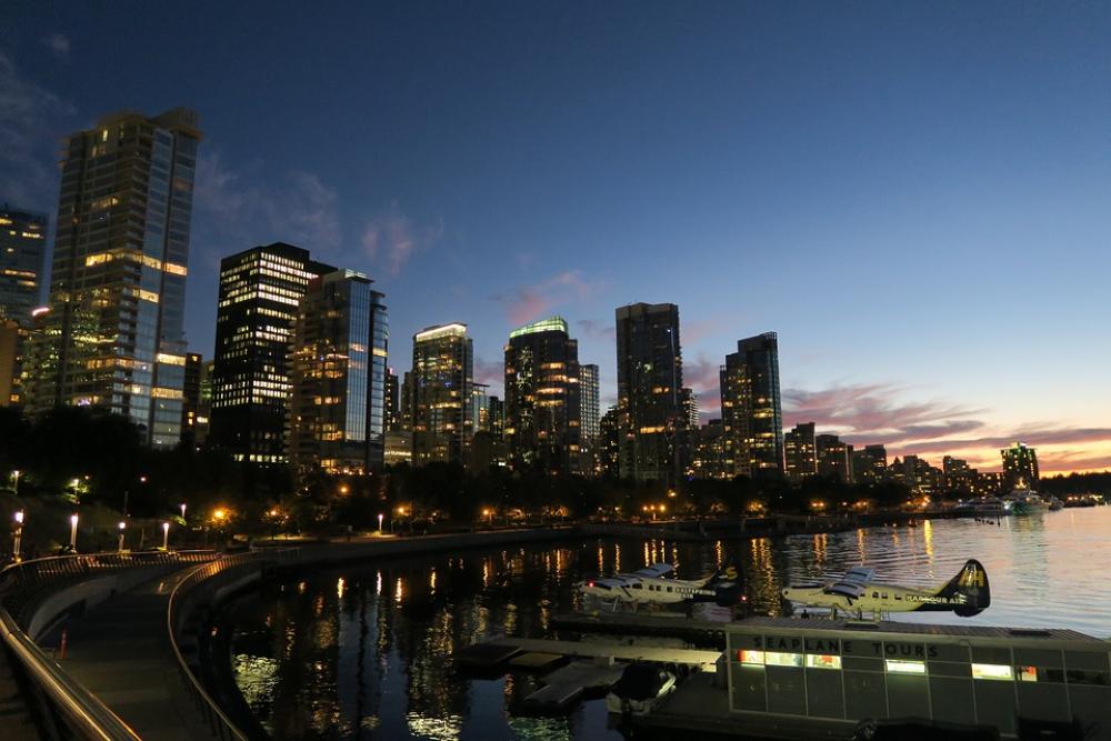 Canada Vancouver Evening Mood Reflection Canada Vancouver Evening Mood Reflection