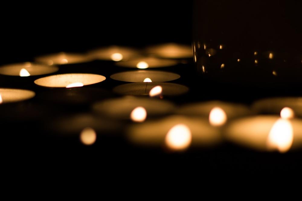 Candle Light Bokeh Trail Candlelight Flame Dark Candle Light Bokeh Trail Candlelight Flame Dark