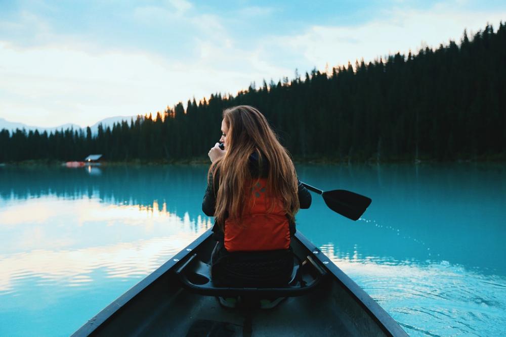 Canoeing Girl Canoe Water Leisure Adventure Canoeing Girl Canoe Water Leisure Adventure