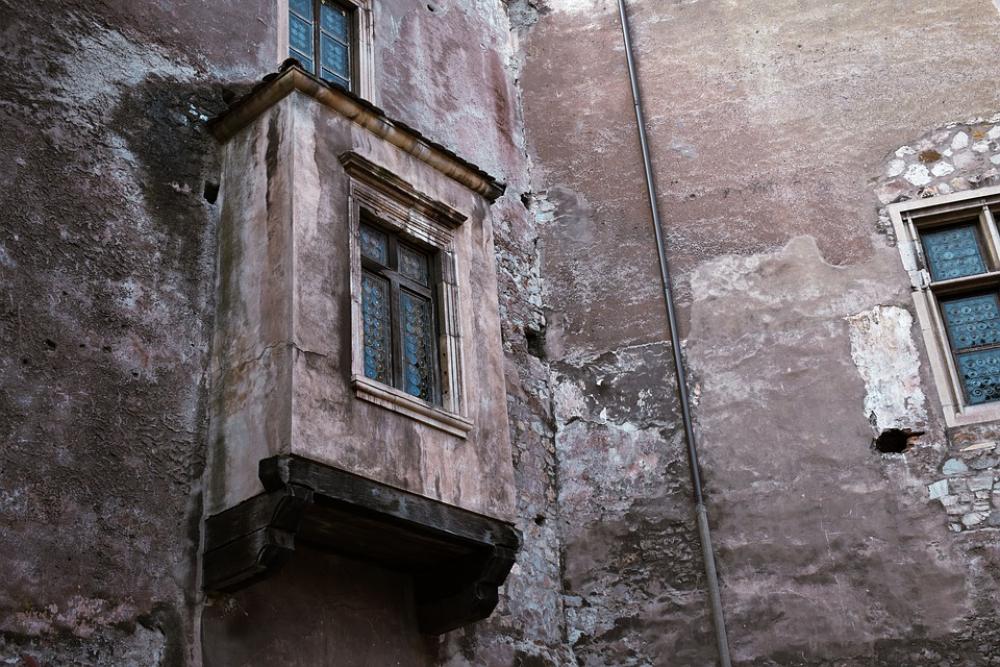 Castle Old Medieval Fortress Balcony Battle Castle Old Medieval Fortress Balcony Battle