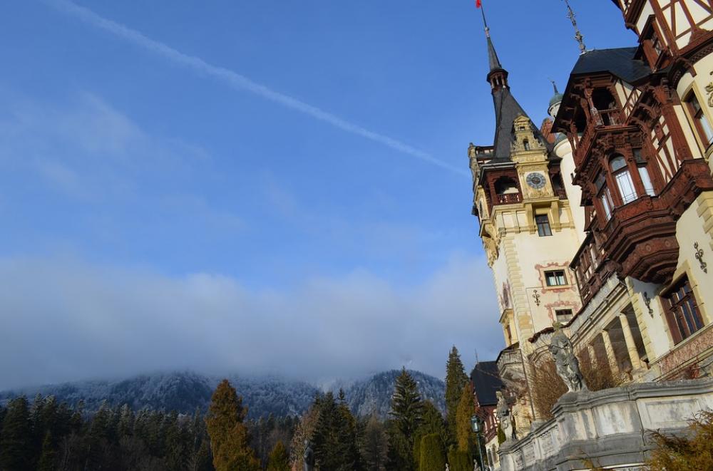 Castle Peles Sinaia Building Royal Landscape Castle Peles Sinaia Building Royal Landscape