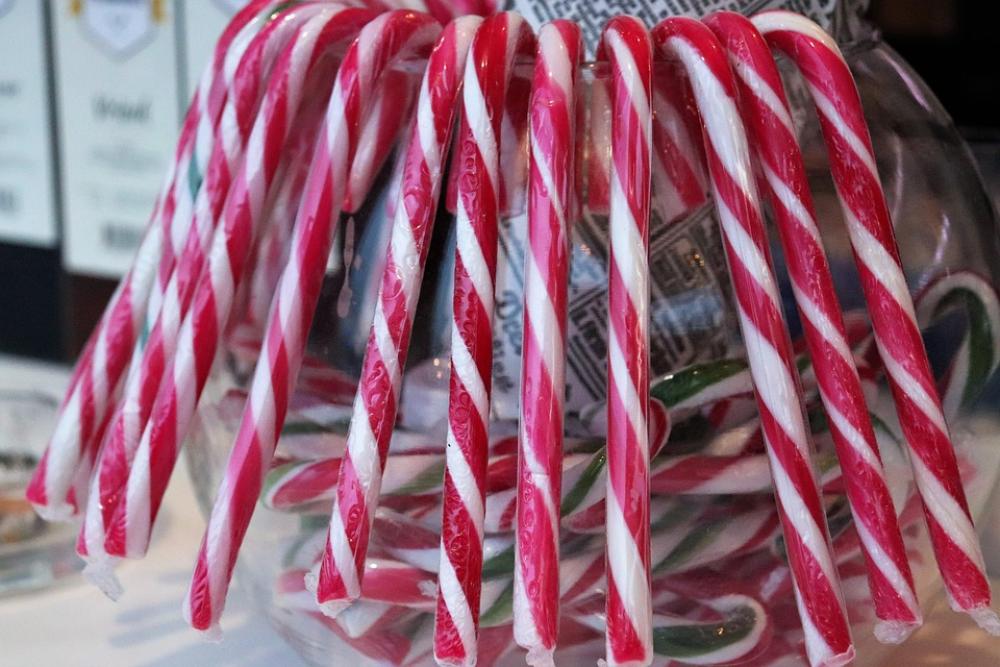 Colorful Candys Sweets Christmas Holiday Decoration Colorful Candys Sweets Christmas Holiday Decoration