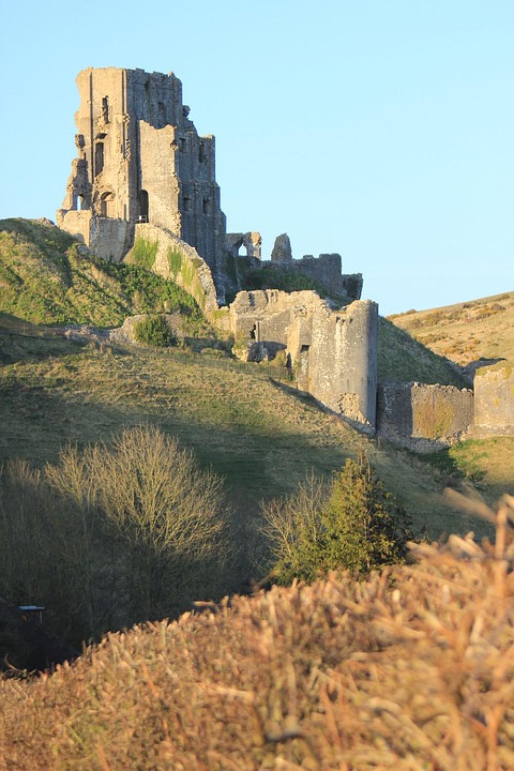 Corfe Castle Dorset Medieval English Purbeck Corfe Castle Dorset Medieval English Purbeck
