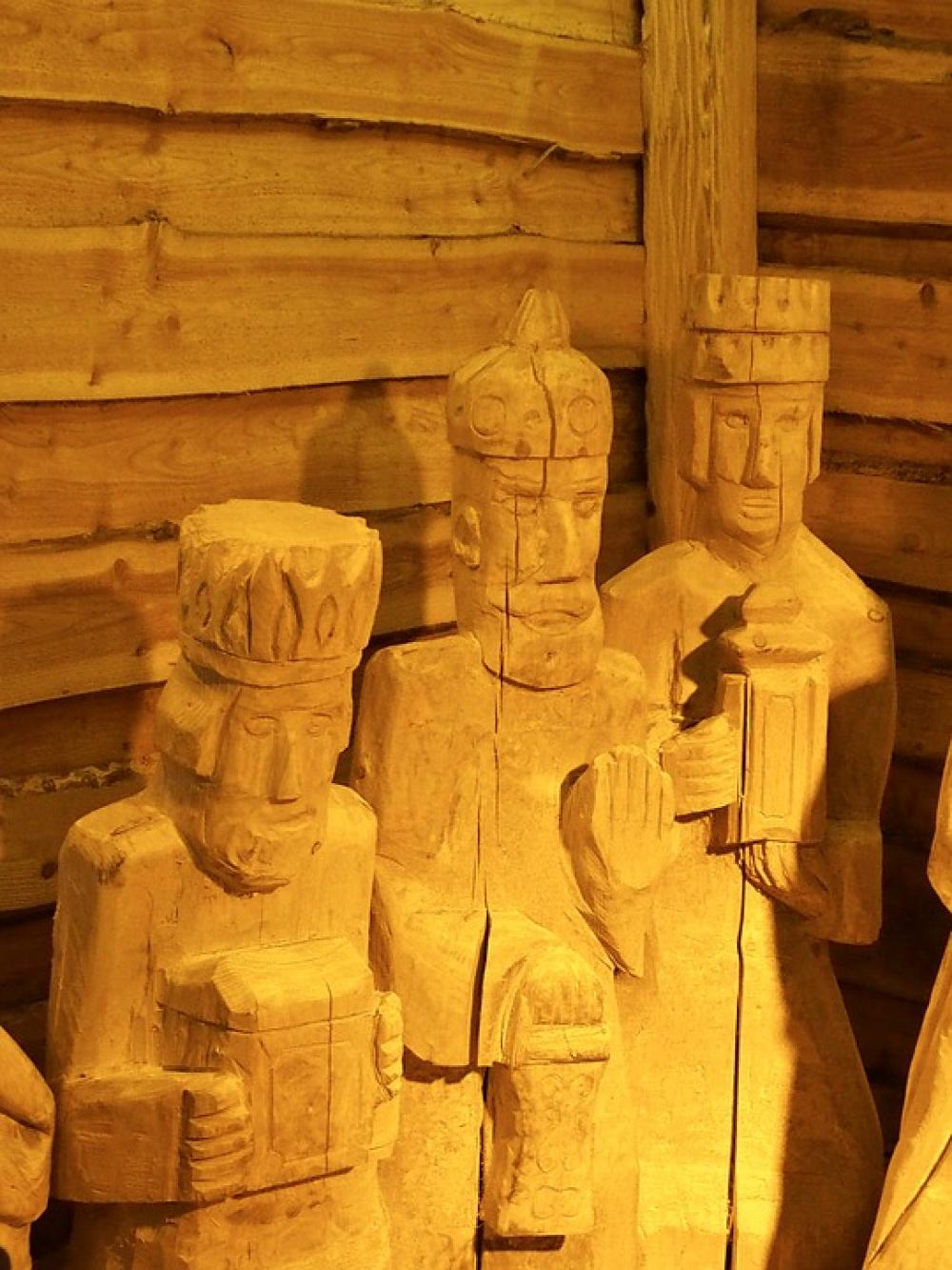 Crib Hl Three Kings Christmas Stall Wood Figures Crib Hl Three Kings Christmas Stall Wood Figures