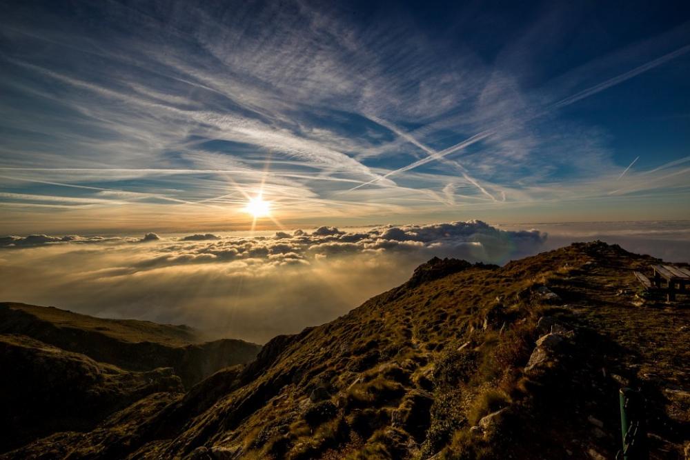 Dawn Sun Mountain Landscape Sky Clouds Heaven Dawn Sun Mountain Landscape Sky Clouds Heaven