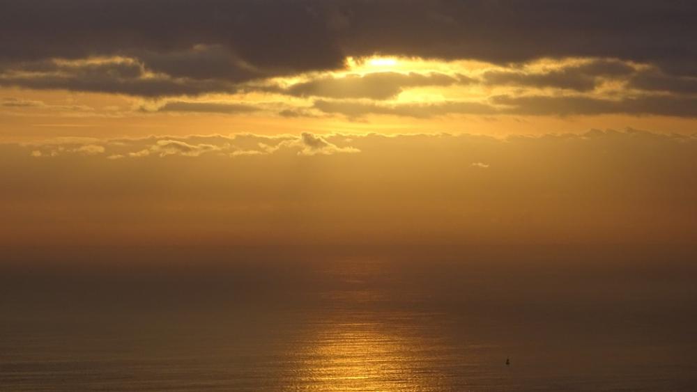 Dawn Clouds Sea Sky Landscape Horizon Dawn Clouds Sea Sky Landscape Horizon
