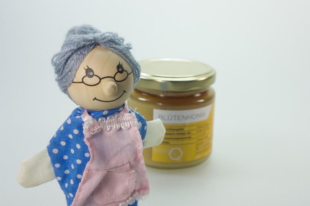 Doll Grandma Wood Play Nostalgic Cook Health Doll Grandma Wood Play Nostalgic Cook Health