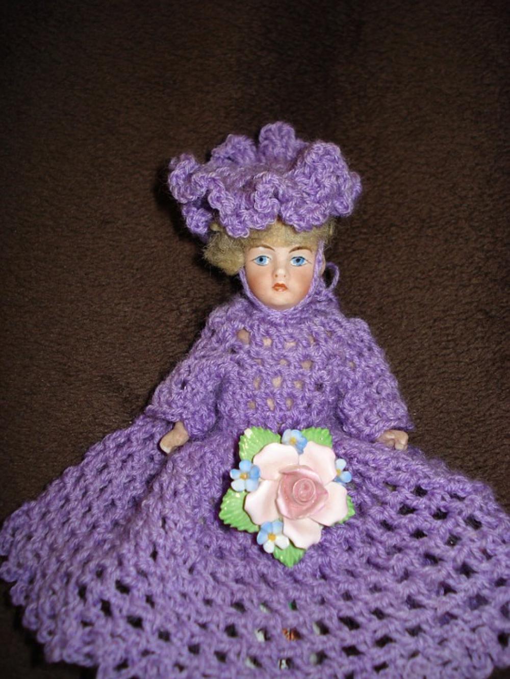 Doll Porcelain Antique Miniature Fragile Doll Porcelain Antique Miniature Fragile
