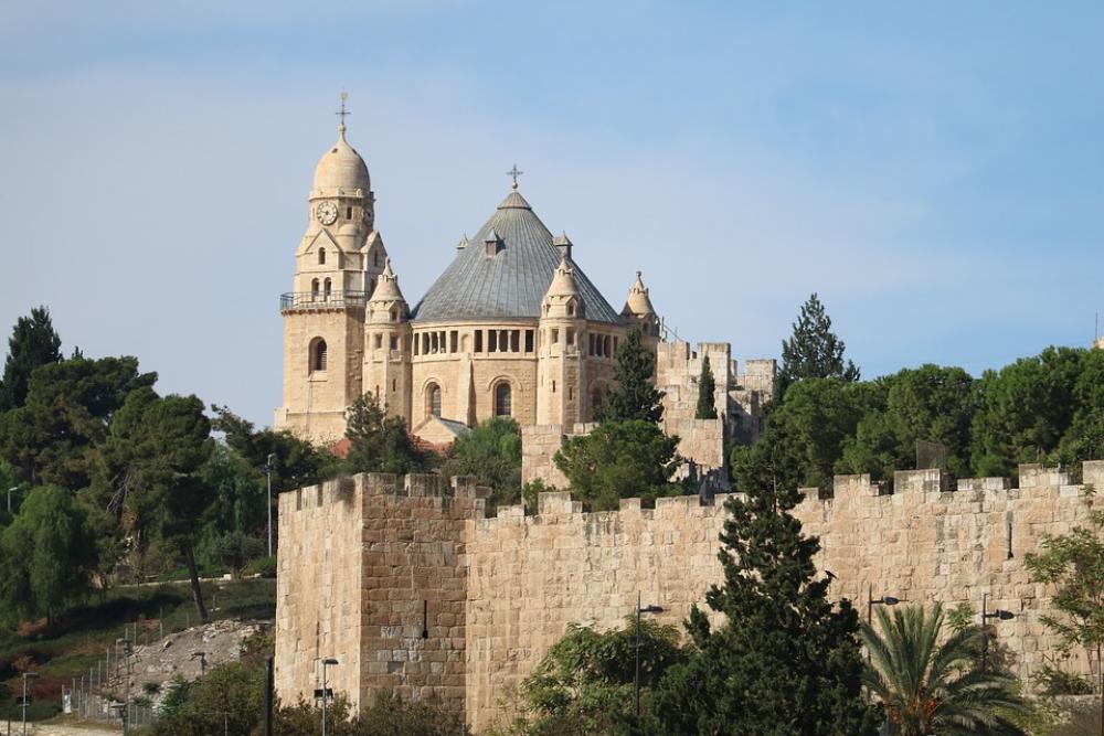 Dormition Abbey Jerusalem Dominican Israel Monks Dormition Abbey Jerusalem Dominican Israel Monks