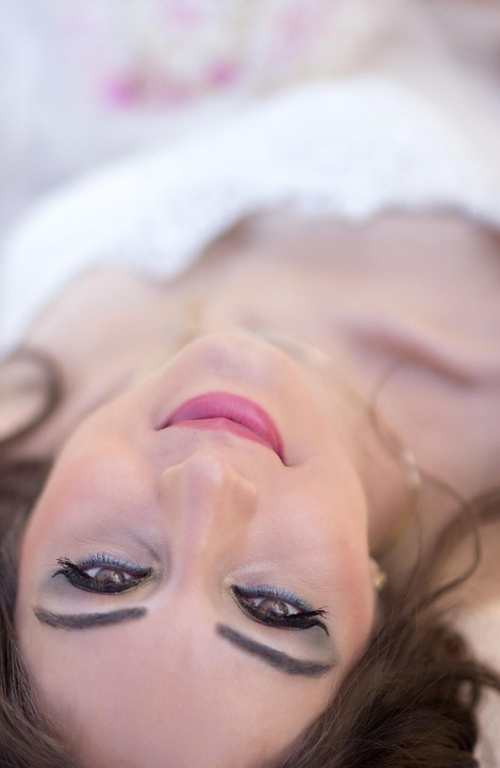 Wedding Bride Woman Beauty Face Portrait Make-Up Wedding Bride Woman Beauty Face Portrait Make-Up