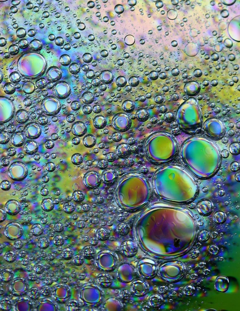 Drops Macro Water Liquid Coloring Reflection Drops Macro Water Liquid Coloring Reflection