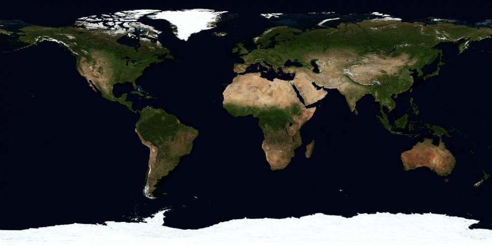 Earth Map Summer July Continents Climate Zones Earth Map Summer July Continents Climate Zones