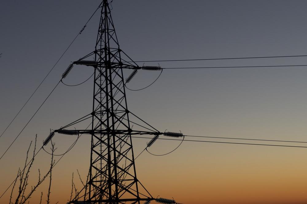 Electricity Moon Dusk Sky Nature Evening Electricity Moon Dusk Sky Nature Evening