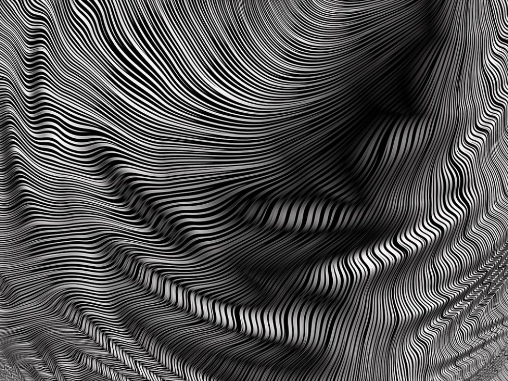 Fabric Lines Contrast Abstract Metal Folds Fabric Lines Contrast Abstract Metal Folds