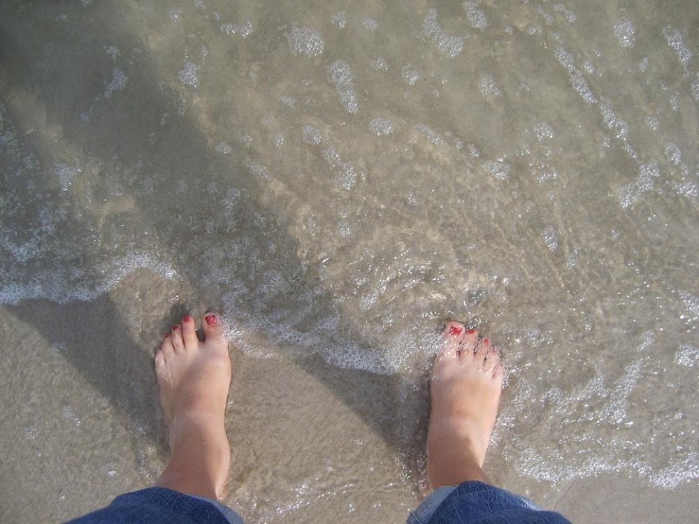 Feet Sea Holiday The Rate Of Relaxation Barefoot Feet Sea Holiday The Rate Of Relaxation Barefoot