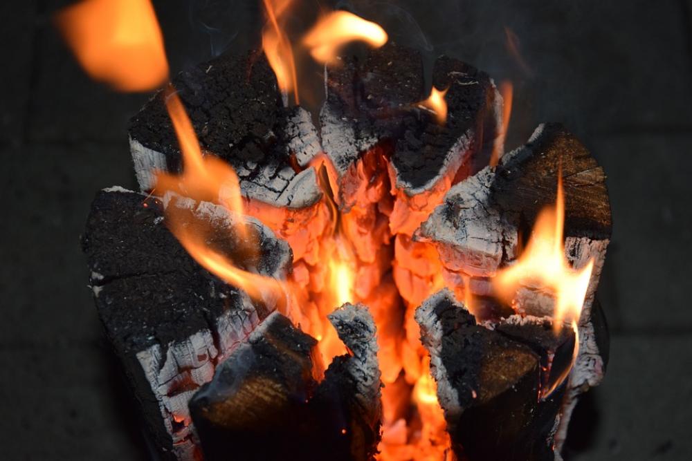 Fire Flame Embers Wood Log Burn Heat Warm Fire Flame Embers Wood Log Burn Heat Warm