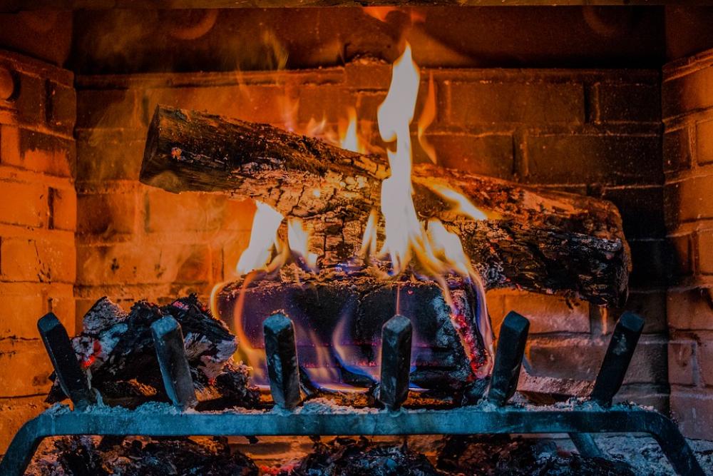 Fireplace Fire Wood Burn Fireplace Fire Wood Burn
