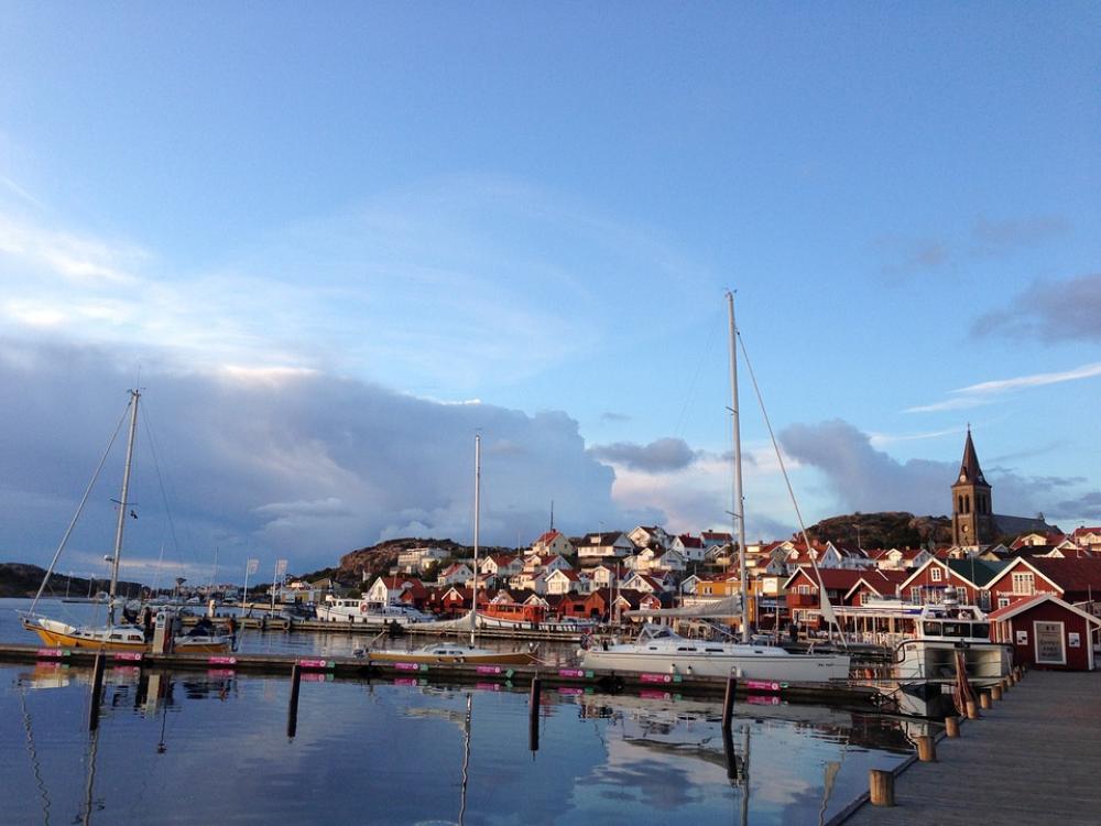 Fjällbacka Sweden Archipelago Bohuslan Harbor Fjällbacka Sweden Archipelago Bohuslan Harbor