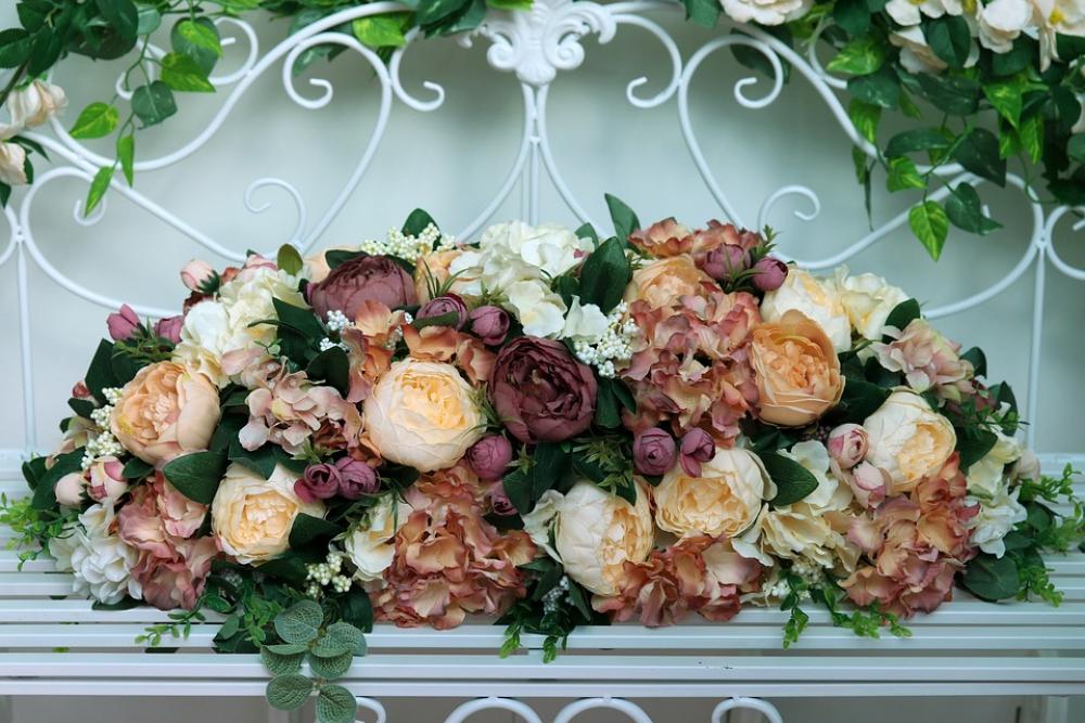 Flowers Decoration Wedding Background Roses Flowers Decoration Wedding Background Roses