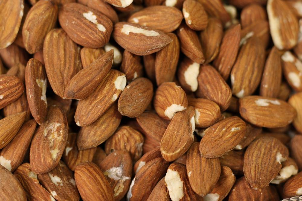 Food Almonds Healthy Nutrition Snack Food Almonds Healthy Nutrition Snack
