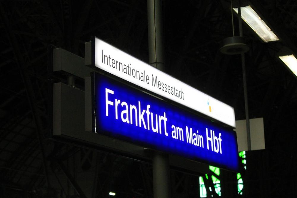 Frankfurt Main Railway Station Fair Trade Fair City Frankfurt Main Railway Station Fair Trade Fair City