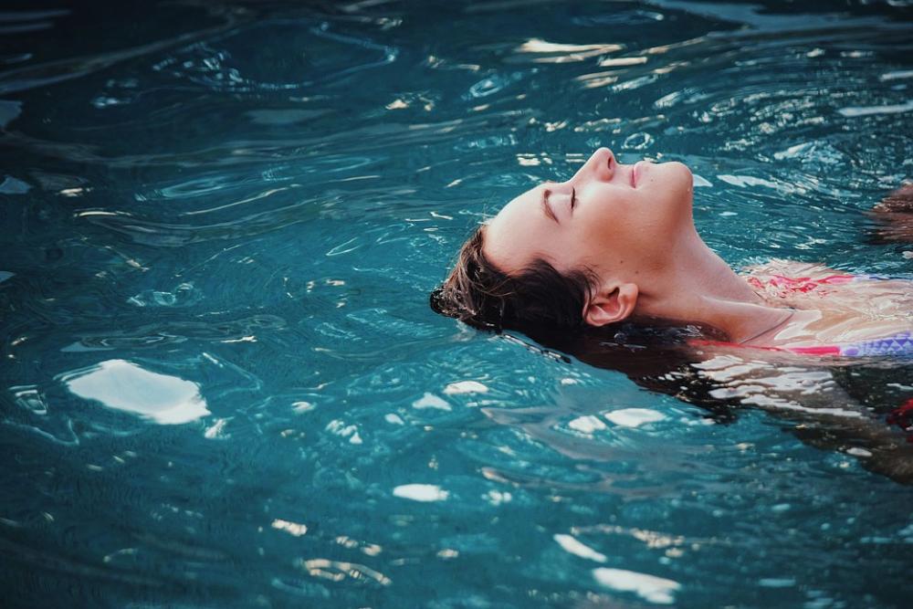Fun Swimming Swimming Pool Leisure Person Fun Swimming Swimming Pool Leisure Person