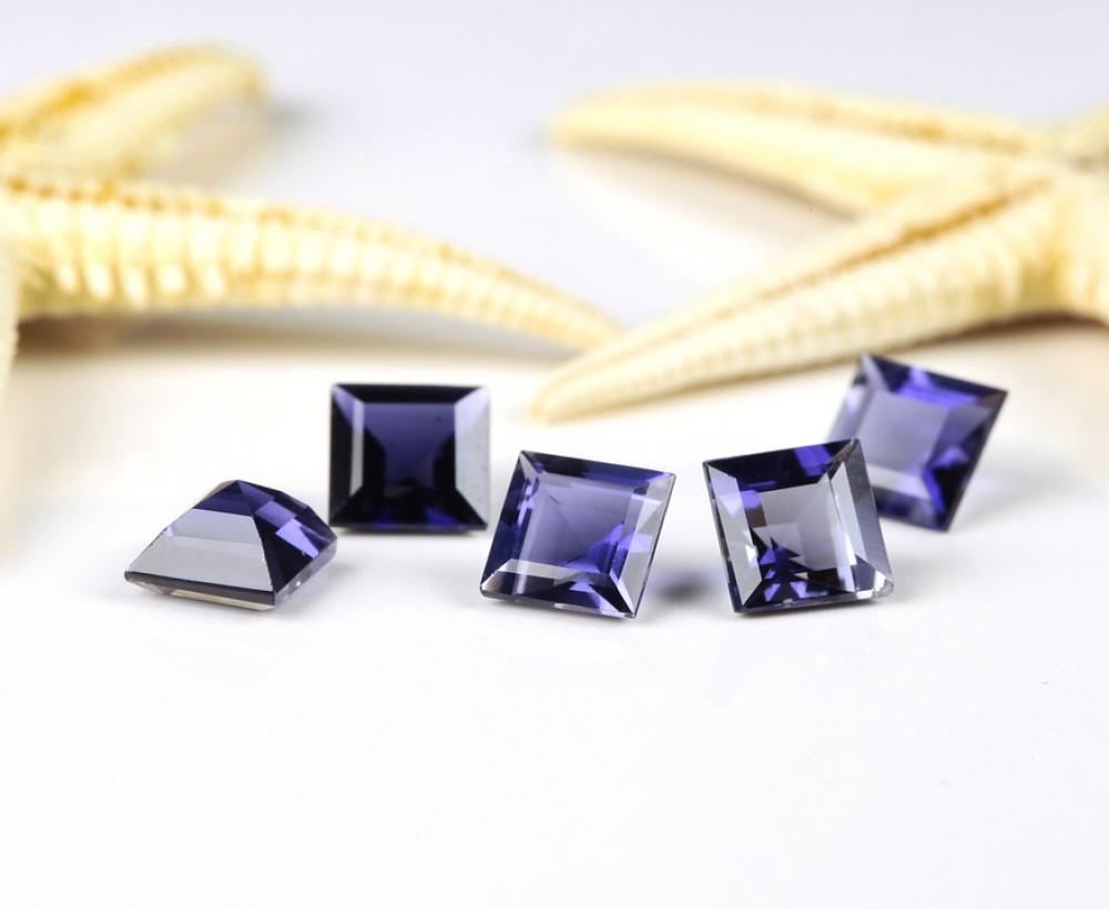 Gem Square Blue Gem Square Blue