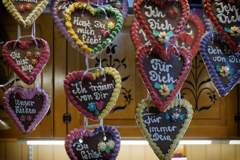 Gingerbread Heart Font Christmas Market Gingerbread Heart Font Christmas Market