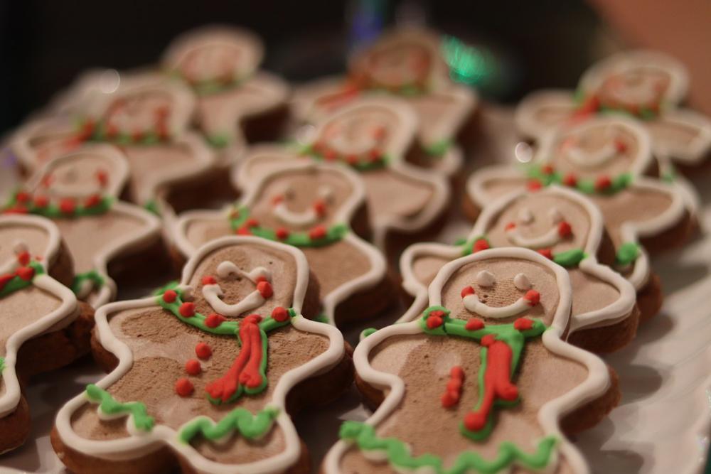 Gingerbread Cookies Frosting Food Gingerbread Cookies Frosting Food