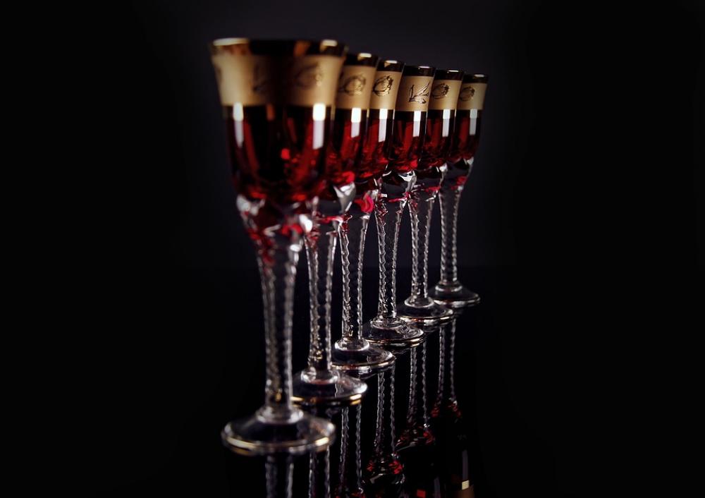 Glass Dark Alcoholic Drinks Shots Liquor Glass Dark Alcoholic Drinks Shots Liquor