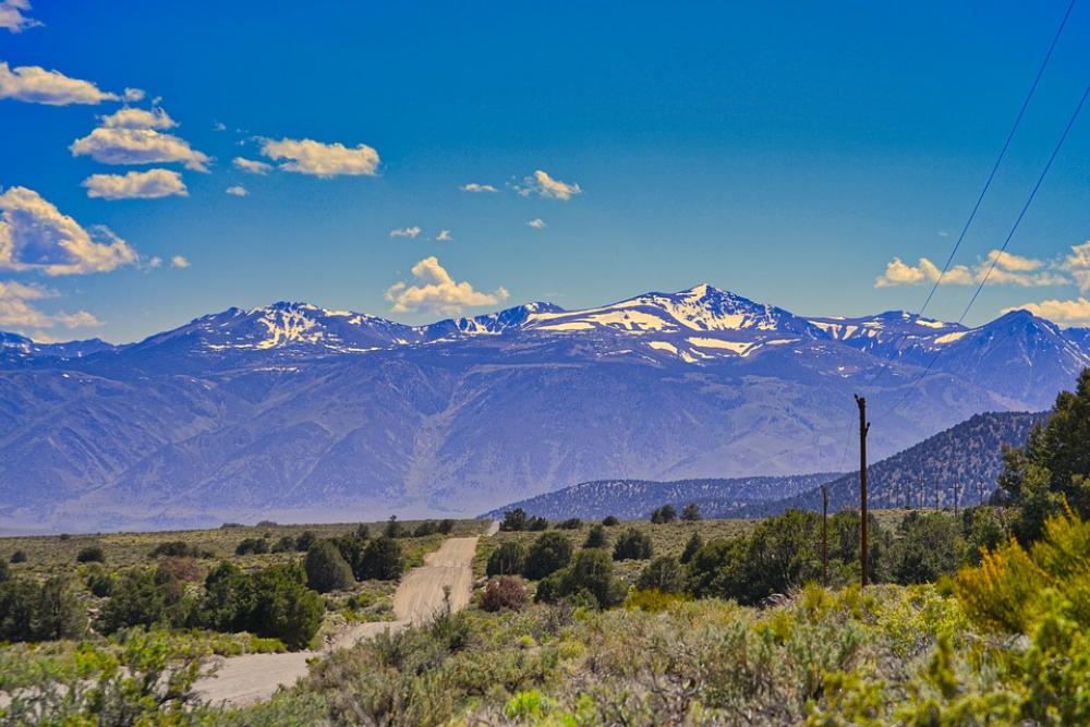 Gravel Road Mountains Desert Landscape Nature Gravel Road Mountains Desert Landscape Nature