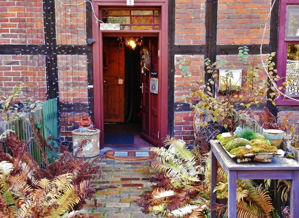House Entrance Nostalgic Old Door Historically House Entrance Nostalgic Old Door Historically