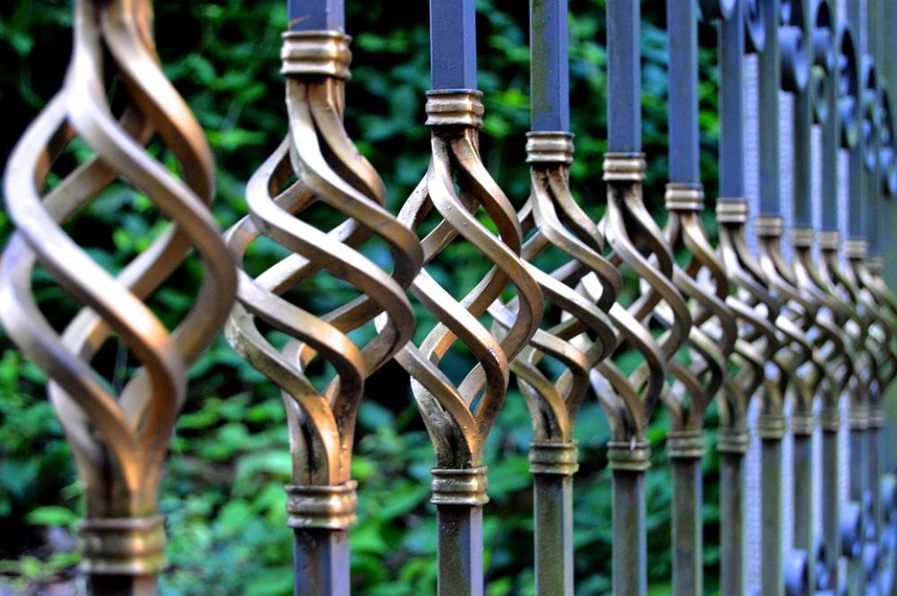 Iron Gate Wrought Iron Metal Gate Cemetery Goal Iron Gate Wrought Iron Metal Gate Cemetery Goal