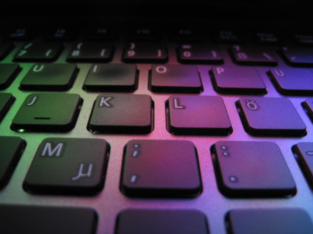 Keyboard Colorful Keys Laptop Keyboard Colorful Keys Laptop