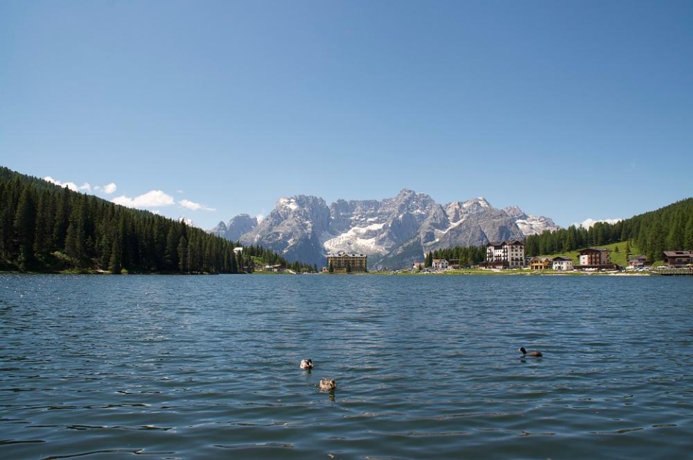 Lake Misurina Lake Dolomites Mountain Mountains Lake Misurina Lake Dolomites Mountain Mountains