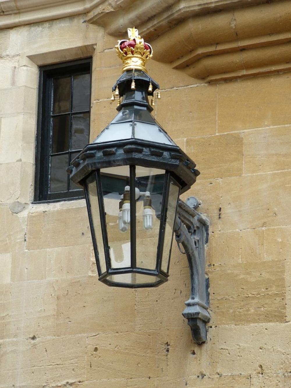 Lamp Lantern Crown Middle Ages London Lamp Lantern Crown Middle Ages London