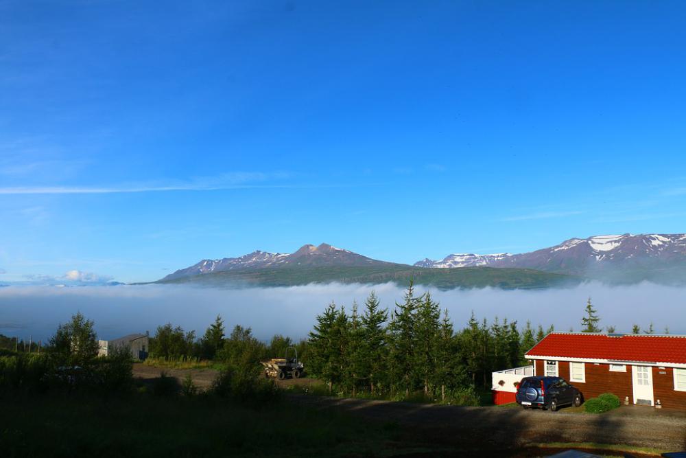 Landscape Nature Clouds Sunrise Iceland Fog Landscape Nature Clouds Sunrise Iceland Fog