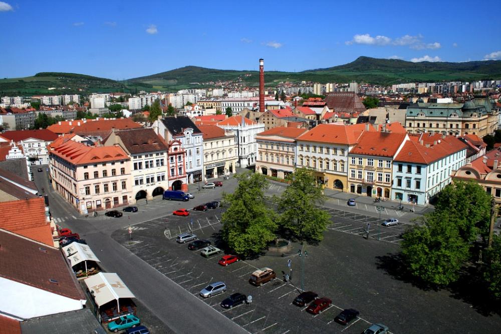 Litomerice Czech Republic City View Buildings Litomerice Czech Republic City View Buildings