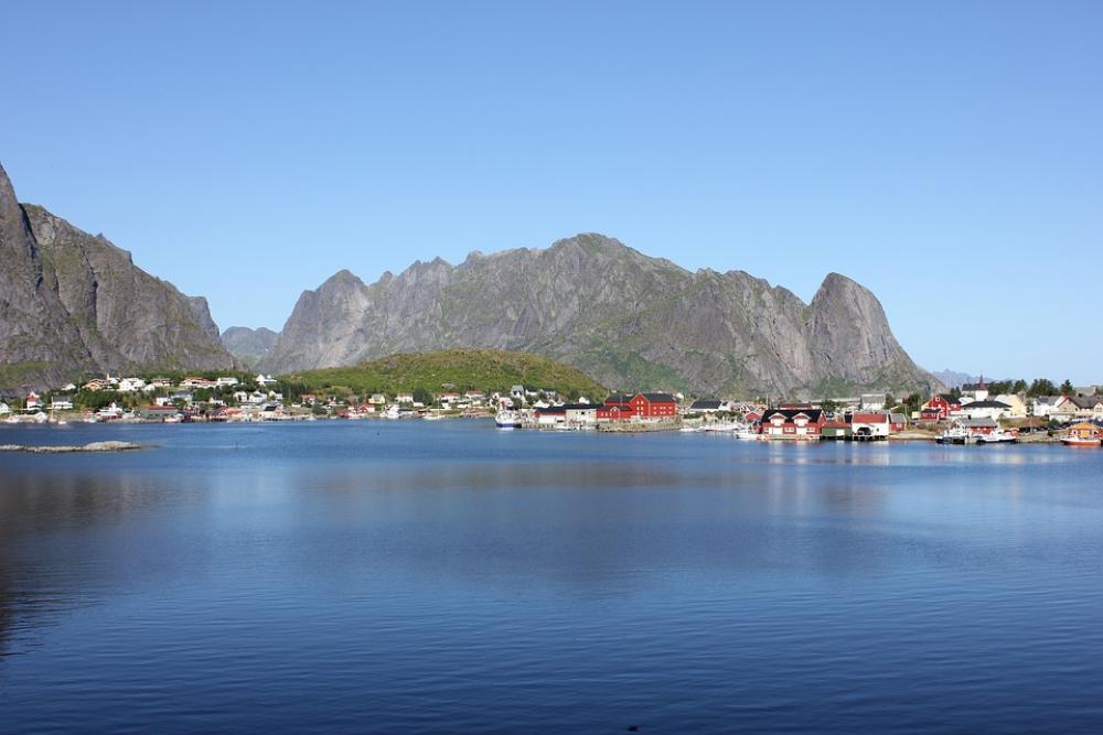 Lofoten Fishing Village Norway Sea Village Lofoten Fishing Village Norway Sea Village