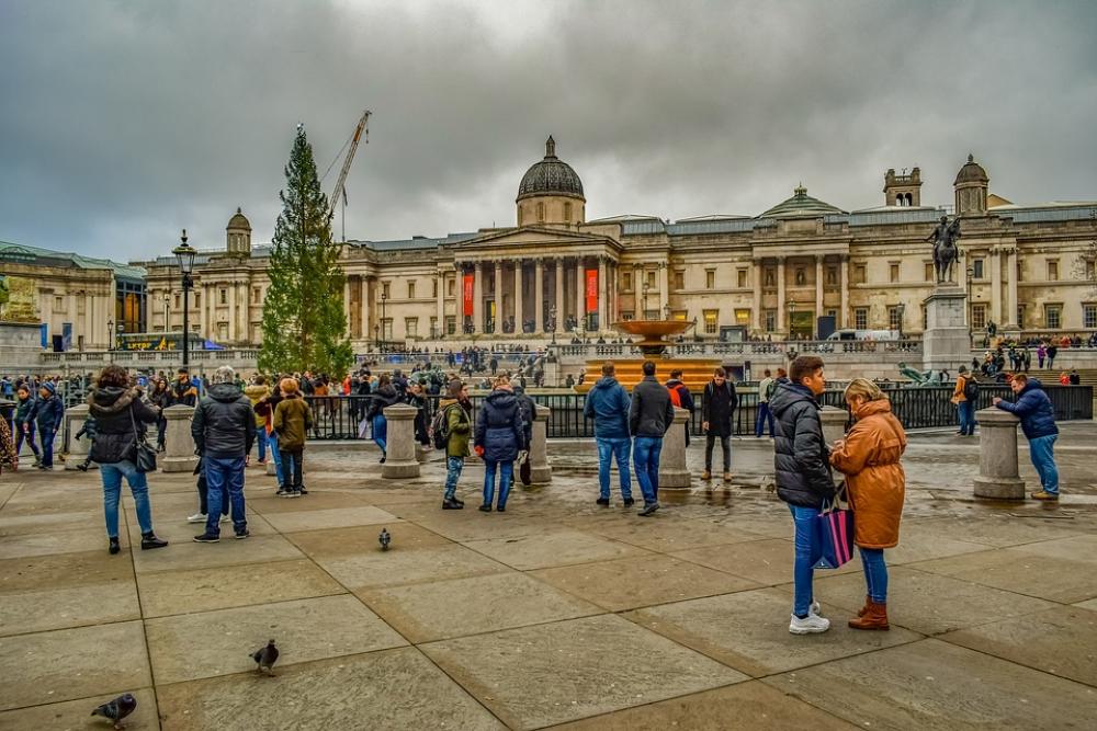London Trafalgar Square Square Architecture City London Trafalgar Square Square Architecture City