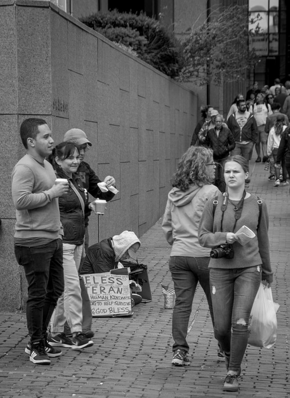 Lonely Begging Loneliness Poverty Depression Man | Image Finder