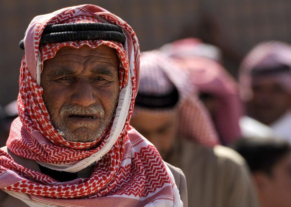 Man Iraq Men Portrait Weathered Older Weary Man Iraq Men Portrait Weathered Older Weary