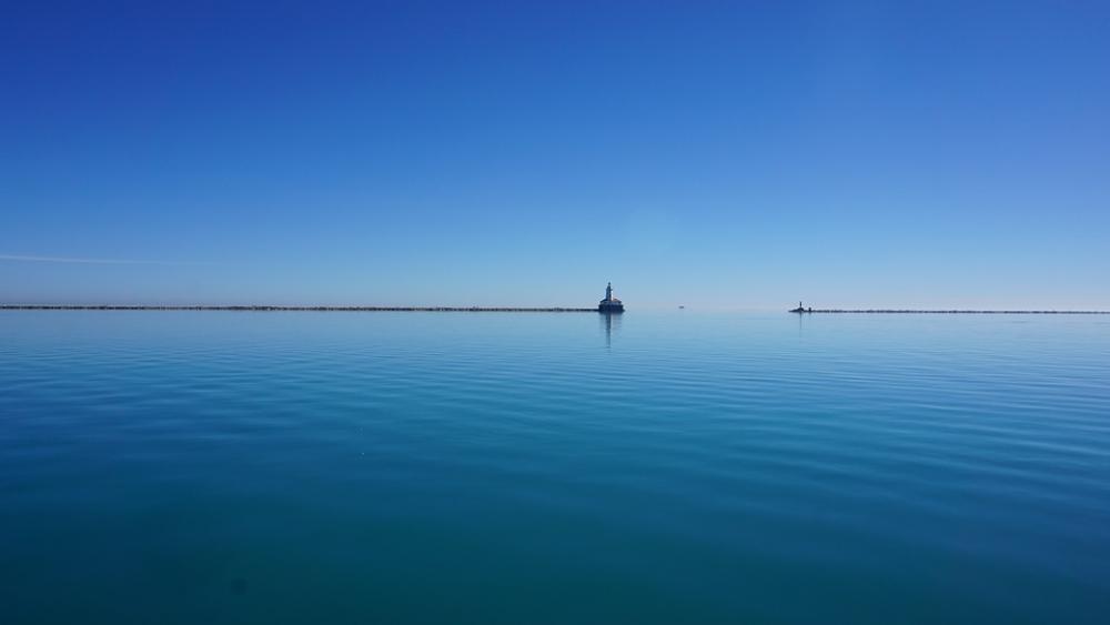 Michigan Lake Chicago Lake Illinois Blue Scene Michigan Lake Chicago Lake Illinois Blue Scene