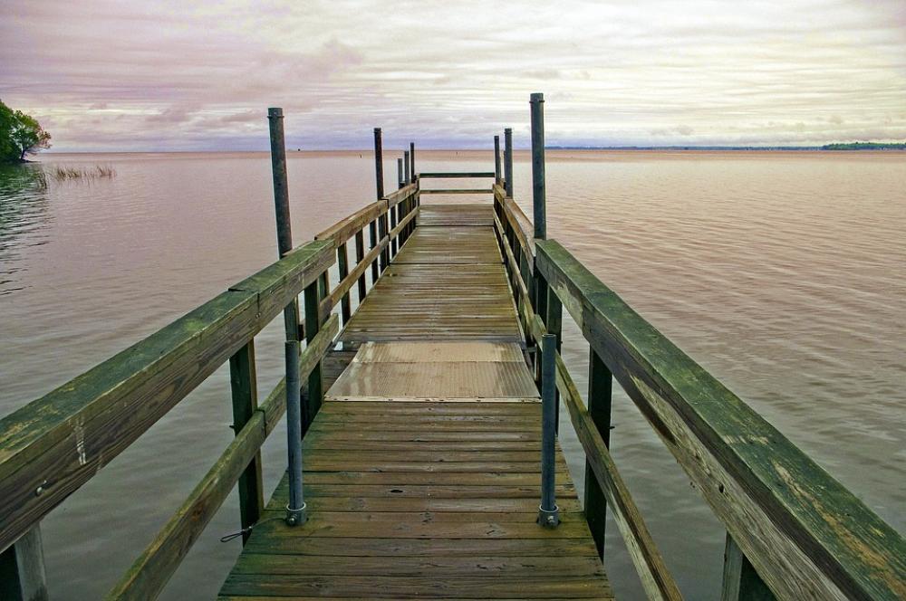 Mille Lacs Lake Dock Dock Lake Scenery Outdoor Mille Lacs Lake Dock Dock Lake Scenery Outdoor