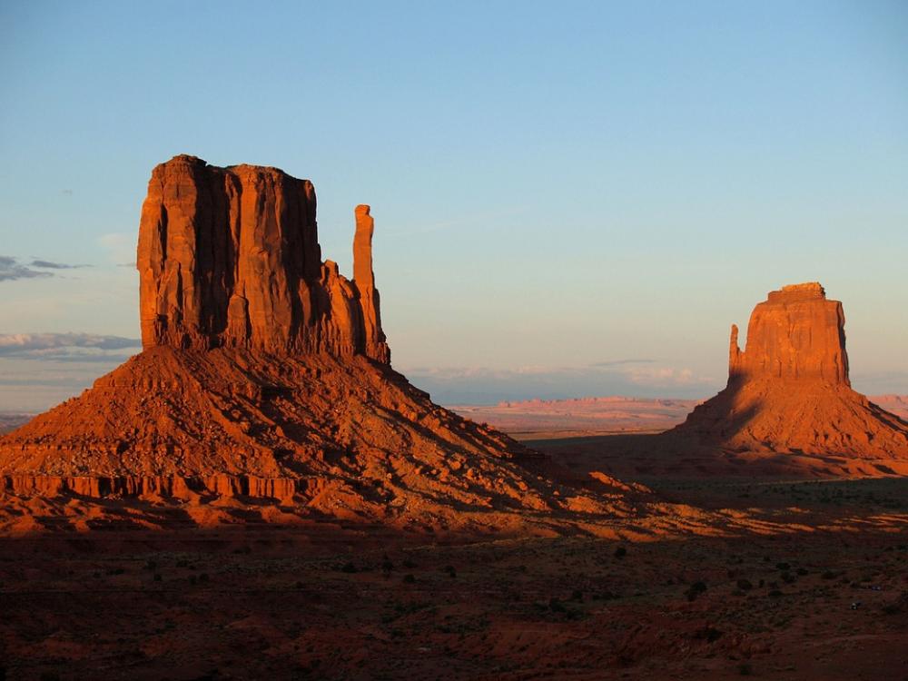 Monument Valley Utah Usa Red Red Rocks Erosion Monument Valley Utah Usa Red Red Rocks Erosion